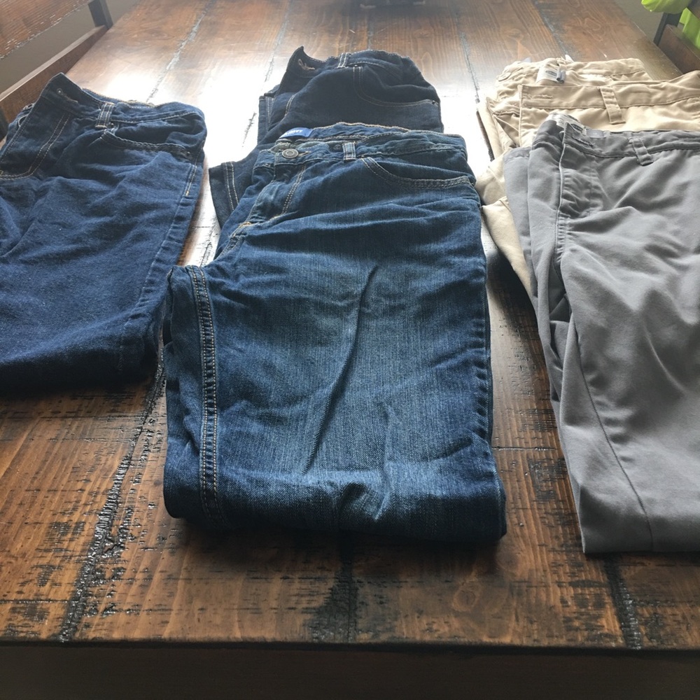Lot of used boys pants
